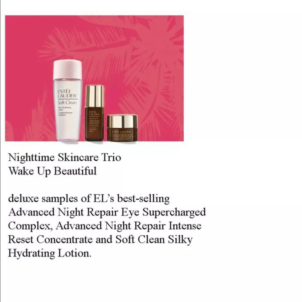 Estée Lauder Advanced Night Repair Trio. Deluxe travel size. New and sealed!!
